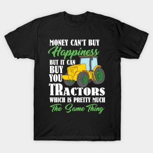 Tractor Happiness Farmer T-Shirt